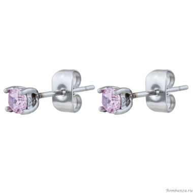 Пусеты Fiore Luna, LIGHT ROSE